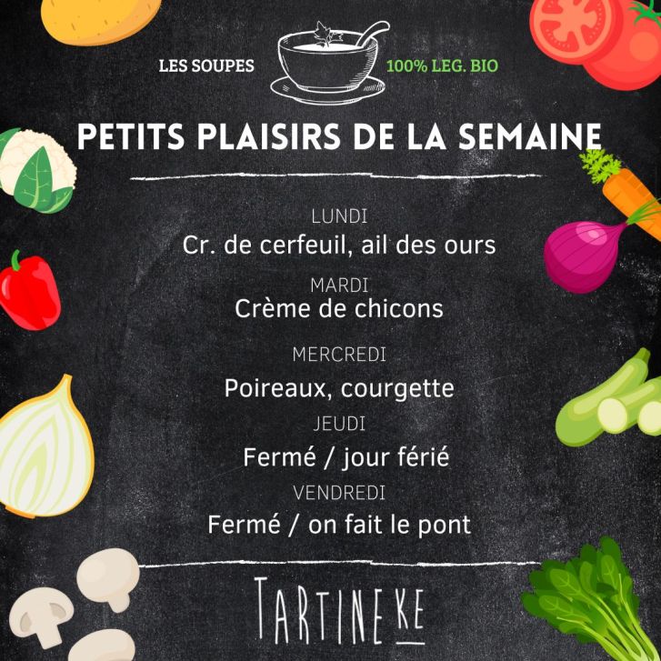 Soupes de la semaine